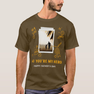 Camiseta Papá, eres mi héroe (1)