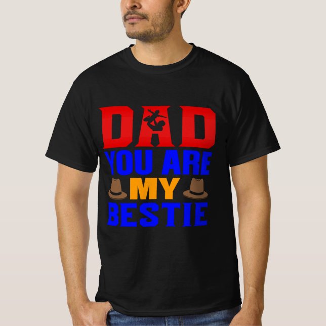 Camiseta Papá, eres mi mejor amigo (Anverso)