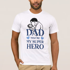 Camiseta Papá, eres mi superhéroe