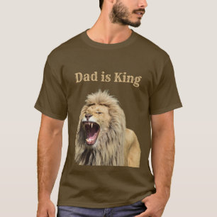 Camiseta Papá es el Fiesta del Día del Rey Padre
