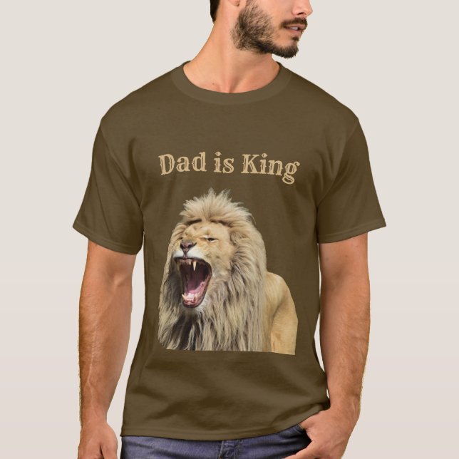 Camiseta Papá es el Fiesta del Día del Rey Padre (Anverso)