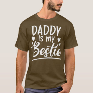 Camiseta Papá es mi Bestie divertido regalo de papá a hija