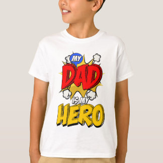 Camiseta Papá es mi héroe