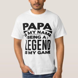 Camiseta Papá es mi nombre