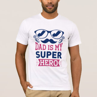 Camiseta Papá es mi superhéroe