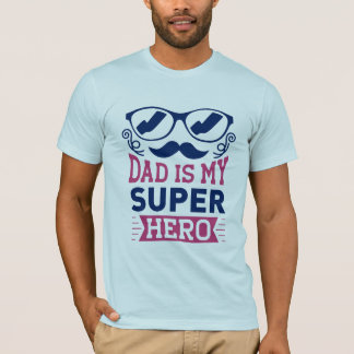 Camiseta Papá es mi superhéroe