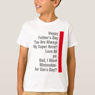 Camiseta Papá es siempre mi diversión súper héroe