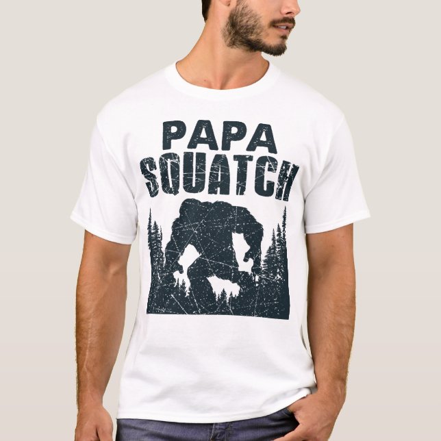 Camiseta Papá escoge el Día del Padre de pie gigante (Anverso)