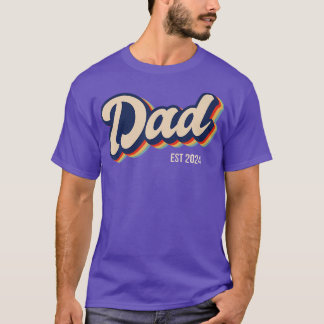 Camiseta Papá Est 2024 Pronto