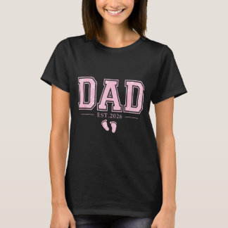 Camiseta Papá Est 2026 Día del Padre Primera Vez Papá de Ni
