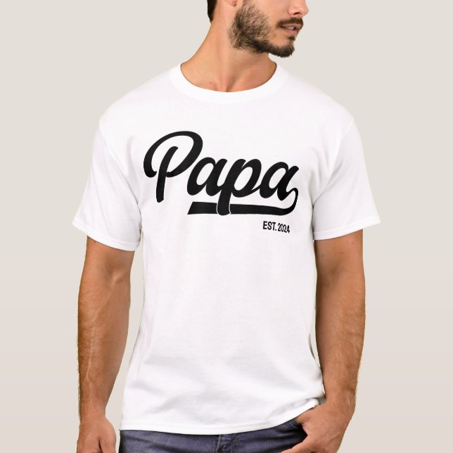 Camiseta Papa - Est Custom  (Anverso)
