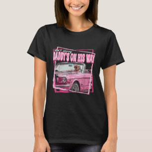 Camiseta Papá está de camino, casa de los niños, Donald Tru