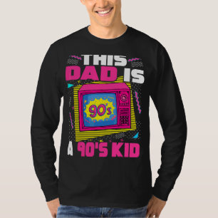 Camiseta Papá estético de los 90 años padre padre de famili