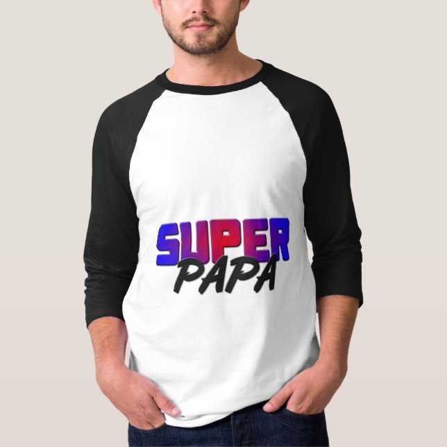 Camiseta Papá estupenda (Anverso)