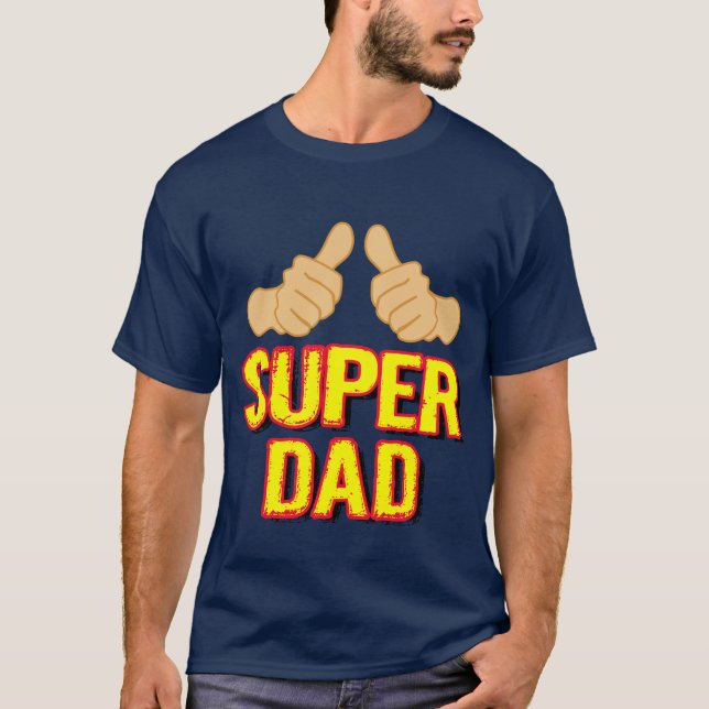 CAMISETA PAPÁ ESTUPENDO (Anverso)