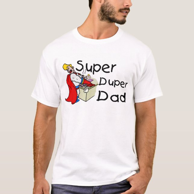 Camiseta Papá estupendo de Duper (1) (Anverso)