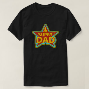 Camiseta Papá estupendo de la estrella
