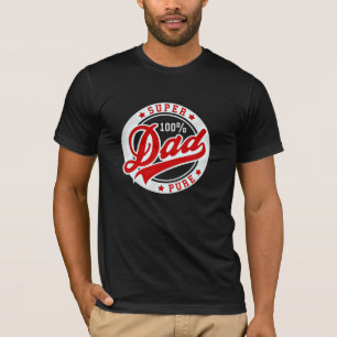 Camiseta PAPÁ ESTUPENDO PURO del 100 por ciento