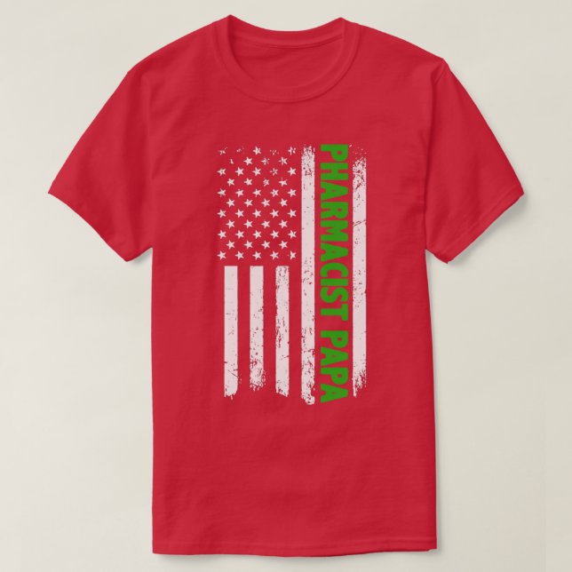 Camiseta Papa farmacéutico (Diseño del anverso)