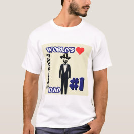 Camiseta Papá favorito del mundo, 1 negro de manga larga