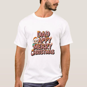 Camiseta Papá Feliz Año Nuevo