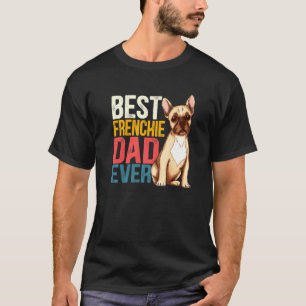 Camiseta Papá francés mejor padre francés jamás Bulldog fra