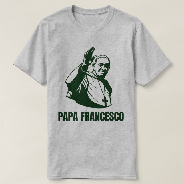 CAMISETA PAPA FRANCESCO (Diseño del anverso)
