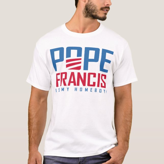 Camiseta Papa Francisco (Anverso)