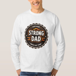 Camiseta Papá fuerte del Día del Padre