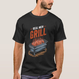 Camiseta Papá fumador de carne Diseño Funny Parrilla Carne