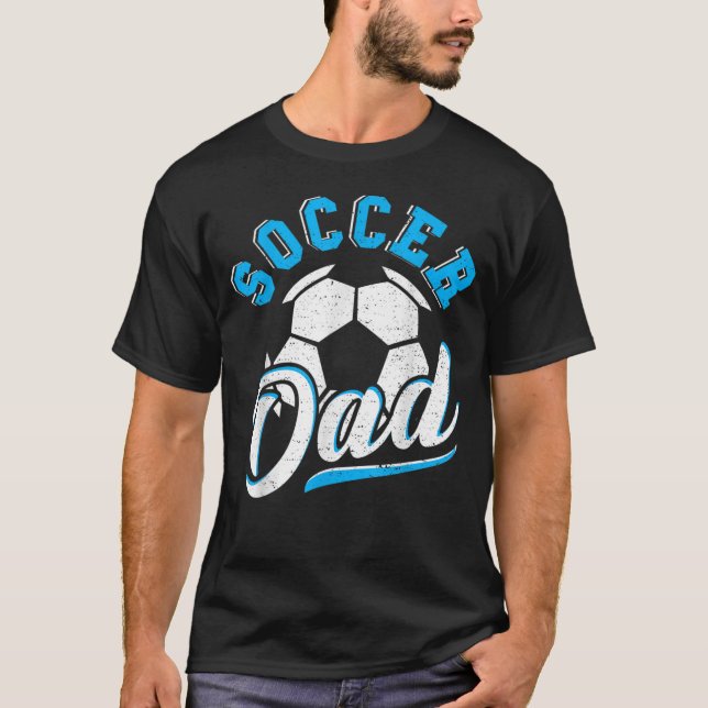 Camiseta Papá_ Fútbol para hombres - Canciones de fútbol (Anverso)