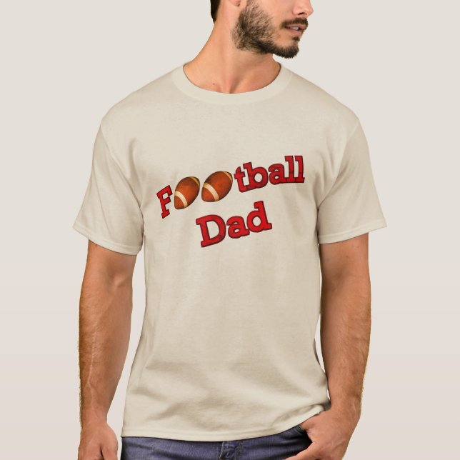 Camiseta Papá futbolero  (Anverso)