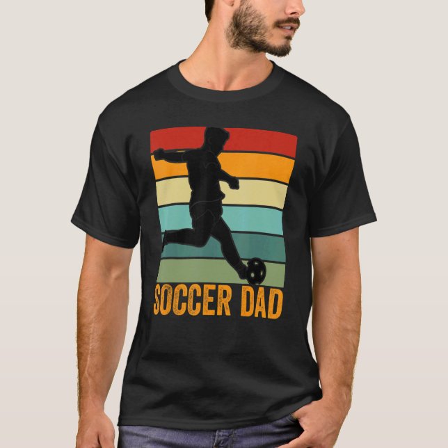 Camiseta Papá futbolero, fútbol divertidísimo (Anverso)
