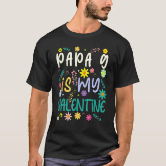 Camiseta Papa G es mi San Valentín Día de San Valentín