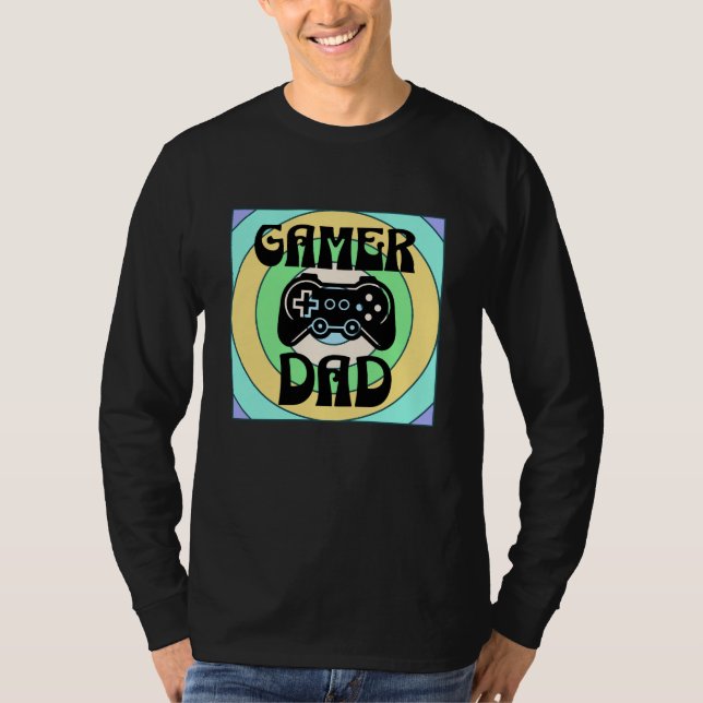Camiseta Papá Gamer (Anverso)