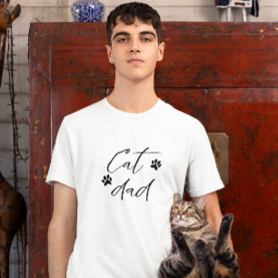 Camiseta Papá gato