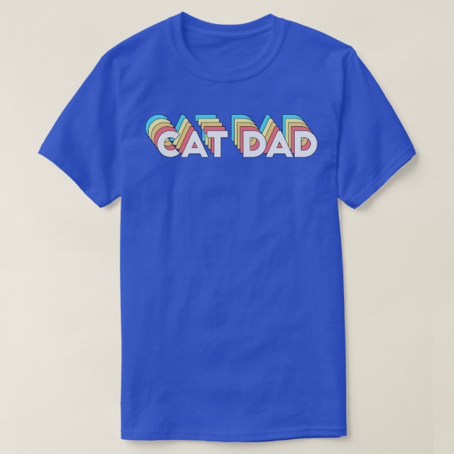 Camiseta Papá gato (Diseño del anverso)