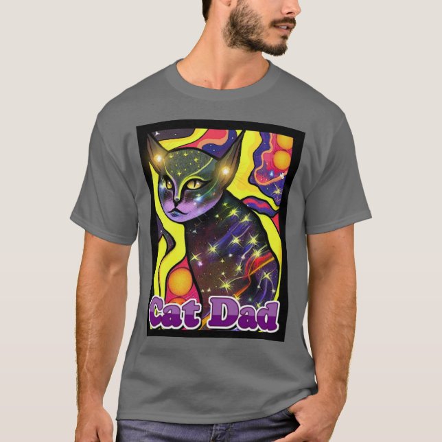 Camiseta Papá-Gato (Anverso)