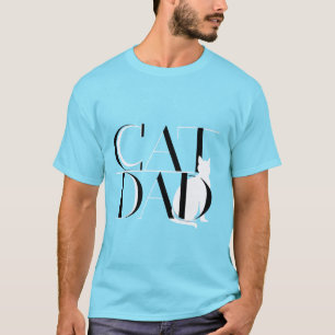 Camiseta Papá gato - Diseño moderno y minimalista para el o