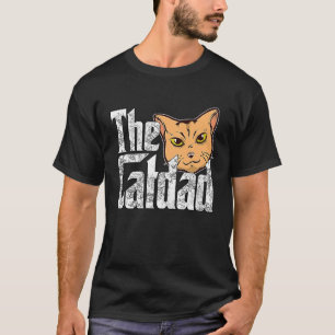 Camiseta Papá Gato El Padre De Los Padres Loco Padre Kitty