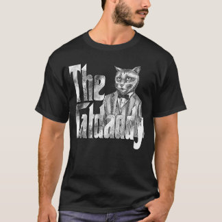 Camiseta Papá Gato El Padre De Los Padres Loco Padre Kitty 