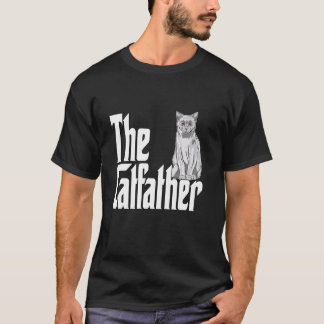 Camiseta Papá Gato El Padre Del Catástrofe Cuidó Al Padre K
