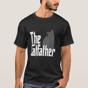 Camiseta Papá Gato El Padre Del Catre Aburrido Padre Gato N