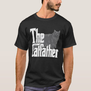 Camiseta Papá Gato El Padrino de Gato Maine Coon Padre de G