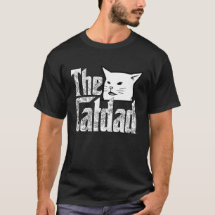 Camiseta Papá Gato El Padrino Gato Loco Padre Gato Lindo Ga