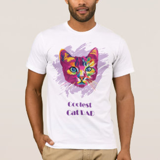 Camiseta "Papá Gato más Coolest" Tee