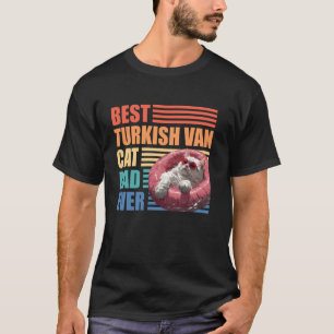 Camiseta Papá Gato MEJOR GATO VAN TURCO PAPÁ GATO DE TODOS 