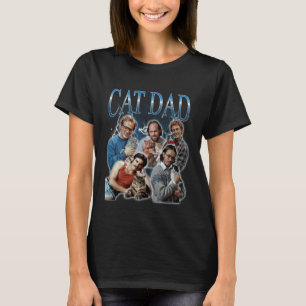 Camiseta Papá Gato Meme Divertido Gen Z Dank Bootleg