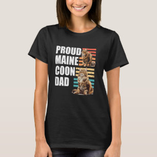 Camiseta Papá Gato ORGULLOSO GATO MAINE COON MAINE COON 1