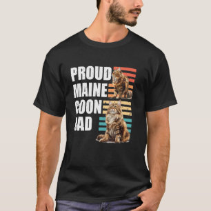 Camiseta Papá Gato ORGULLOSO GATO MAINE COON MAINE COON 1